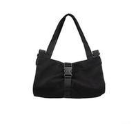 Borsa portautensili in tela per elettricisti, compatta e portatile, di grande capacità, con cerniere resistenti alla ruggine, per falegname (nero)