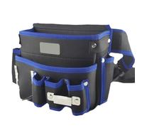 Borsa portautensili in tessuto Oxford per elettricista, cintura multifunzione per riporre attrezzi in vita, organizer da giardino