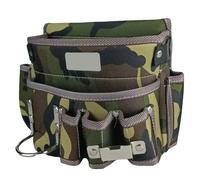 Borsa portautensili in tessuto Oxford per elettricista, cintura multifunzione per riporre la vita, kit di attrezzi da giardino