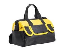 Borsa portautensili multifunzionale con comoda tracolla in tela resistente, ampio spazio per un facile trasporto e utilizzo