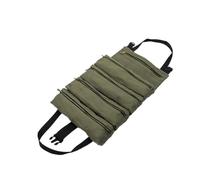 Borsa portautensili multiuso, organizer per chiavi, piccola borsa per attrezzi a tracolla, borsa porta attrezzi da appendere, con cerniera, borsa tote (verde)