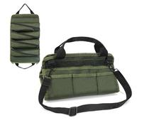 Borsa portautensili multiuso Portautensili Portatile e Durevole Organizer Heavy Duty Chiave Rotolo Tool Kit Lightweiht Bag, Esercito