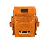 Borsa portautensili portatile Piccola borsa portaoggetti marsupio organizer attrezzi giardinaggio riparazione accessori strumento materiale pelle cintura cintura