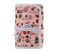 Borsa Portautensili Roll-Up in Tessuto 51x19cm(A) | Tasche multiple, organizzazione efficiente, per accesso , evita smarrimenti, mantiene l'ordine