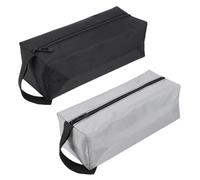 Borsa portautensili versatile in tela resistente con cerniera, per conducente, protezione affidabile (confezione da 2), come da immagine