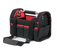 Borsa portautensili XL con scomparti interni ed esterni tracolla regolabile e ma
