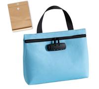 Borsa Portavalori Con Lucchetto | Borsellino Ergonomico Organizzatore Di Contanti | Borsa Per Denaro Con Cerniera - Per Conservare Contanti Chiavi Gioielli Passaporto Documenti Libretti Bancari