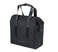 Basil MIK Hooks - 23L - Poliestere - Scomparto principale con scomparto imbottito per laptop - Stabile e resistente alla pioggia - Chiusura a lembo da dottore - Manici confortevoli - Riflettente