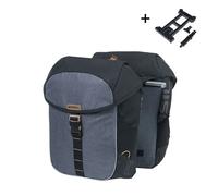 Borsa da bici - BASIL - Miles Double - 32L - Impermeabile - Sistema MIK