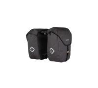 Borsa posteriore per bicicletta a doppio scomparto Atran (x2) Noir