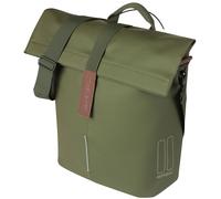 Basil City MIK - Borsa per bicicletta, impermeabile, con sistema MIK Studs, 14-16L, colore marrone