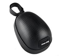 Borsa posteriore per bicicletta da montagna per attacco sotto il sedile, in nylon EVA impermeabile, supporti laterali per chiglia e design con grande apertura (nero)