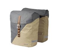 Borsa posteriore per bicicletta Racktime Heda 2.0 Snapit 2.0 Beige