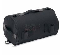 Borsa posteriore rollbag moto custom e harley universale in tessuto sissy bar