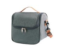 Borsa Pranzo Borsa Tote Pranzo Forma di Diamante Riutilizzabile e Isolata Grigia