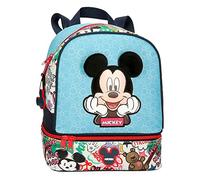 Borsa pranzo Disney Mickey Be Cool Blu 23x28x13 cm Poliestere 8,37L