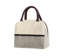 Borsa Pranzo Donna - con Tasca a Rete e Scomparto Isolato | Contenitore per Cibo da Lavoro Ufficio Scuola Viaggio,per Bambini Adulti Ufficio Scuola Campeggio Outdoor Picnic Spiaggia Cibo Spuntini Beva