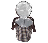 borsa pranzo isolata Oxford, riutilizzabile antifuoco, 24x18cm