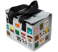 Borsa Pranzo Termica in RPET - Volti - Minecraft - Porta Merenda per Scuola e Ufficio
