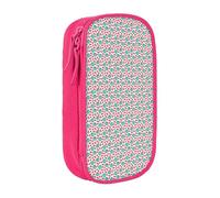 Borsa pratica per matite con stampa di anguria, accessori per la scuola, penne, matite, accessori artistici per varie occasioni, rosa, Taglia unica, Con tasca per il
