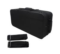 Borsa professionale per tromba con spugna ispessita in ottone per strumenti con tasca frontale in spugna imbottita