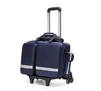 Borsa professionale portatile per kit di pronto soccorso con divisori interni, grande capacità, impermeabile, per emergenze mediche per EMT, EMS, paramedici e soccorso all'aperto, B