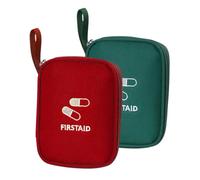 Borsa Pronto Soccorso, 2 Pezzi Kit di Pronto Soccorso Portatile, Borsa Porta Medicine da Viaggio, Mini Borsa di Pronto Soccorso, Kit Pronto Soccorso da Viaggio