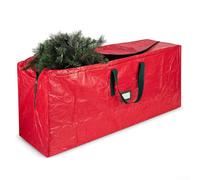 Borsa protettiva per alberi di Natale per mantenere la decorazione delle vacanze sicura e organizzata (rosso)