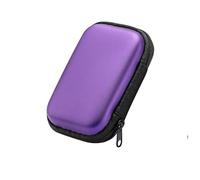 Borsa protettiva per console di gioco Custodia per il trasporto Per MIYOO MINI PLUS/R36S/R35S/RGB20SXU10/ANBERNIC RG35XX/RG35XX PLUS,Custodia portatile da viaggio (Viola)