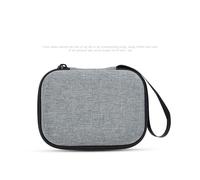 Borsa protettiva rigida in EVA Silver-50PA per riporre oggetti, borsa da viaggio portatile, custodia protettiva,