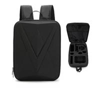 Borsa protettiva rigida portatile impermeabile antiurto per DJI Flip Fly More Combo, custodia da viaggio per drone e altri accessori, borsa a tracolla portatile rigida per DJI Flip, Nero , Unisex