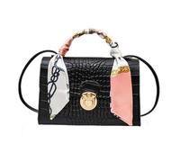 Borsa quadrata satchel - Borsa in pelle PU di lusso, Chic Shoulder Satchel