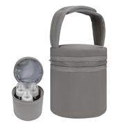 Borsa refrigerante da viaggio per il latte materno, borsa per bottiglie di latte con tracolla staccabile, borsa termica per 2 bottiglie grandi da 226,8 g, per viaggi all'aperto
