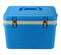 Borsa refrigerante portatile per vaccini da 12 l, con tracolla e 4 impacchi di ghiaccio, isolata, a prova di perdite, per trasporti medici e biospecimens e conservazione sensibile alla temperatura