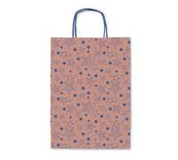 Borsa regalo avana stelle blu - formato 26x36x12 cm