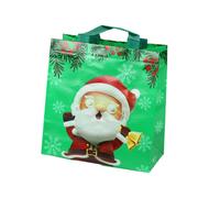 Borsa Regalo Babbo Natale Verde