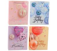 Borsa regalo di compleanno con palloncini Happy Birthday 32 × 26 × 12 cm