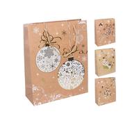 Borsa regalo natalizia L 30 × 41,5 × 12 cm