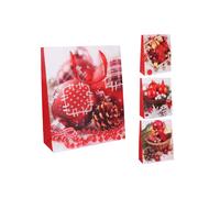 Borsa regalo natalizia L 31 × 40 × 12 cm