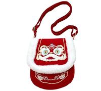 Borsa Ricamata - Borsa A Mano Rossa Tradizionale Da Donna | Elegante A Tracolla Stile Cartella - Per Donne Ragazze Casa Pendolarismo Shopping Spiaggia Mare Outdoor Esterno Notte Matrimonio Festa