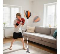 Borsa Riflesso Della Boxe - EVA, Borsa Da Punzonatura In Acciaio Inossidabile Con Supporto | Durevole, Montato A Molla, Palla Da Allenamento Per Coordinazione E Agilità Per Gli Occhi Manuali | Sagni R