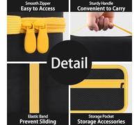 Borsa rigida portatile portaoggetti EVA per mini aspirapolvere Fanttik Slim V8 V