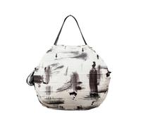 Borsa Ripiegabile L27 Con Zip White Birch