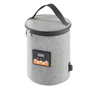 Borsa riscaldante per alimenti da 3,8 litri, scaldabiberon per auto, borsa riscaldante per latte per l'alimentazione del bambino, scaldavivande portatile da viaggio