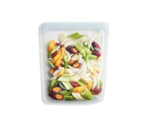 Borsa riutilizzabile grande Stasher | Sacchetti grandi per congelatore, per alimenti, verdure, marinate, lavabili in lavastoviglie, senza BPA, cucina
