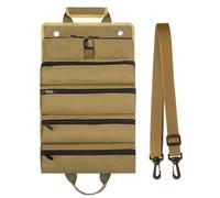 Borsa Rotolo Attrezzi Compatta con Tessuto Oxford Impermeabile e Sacchetti Stacc