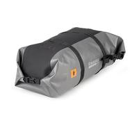 BORSA / RULLO PER SEDILE / PORTAPACCHI 45L 100% IMPERMEABILE COLORE NERO/ARGENTO