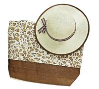 Borsa sacca mare spiaggia barca piscina leggera e colorata con cappello