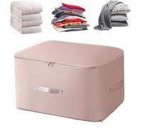 Borsa salvaspazio a compressione per trapunta, salvaspazio, sigillata sottovuoto, per lasciare più spazio per il tuo guardaroba (rosa, XL)