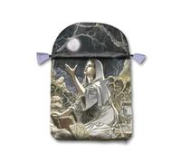 Borsa Satinata Blu Chiaro Con Ricami Lo Scarabeo 160x225 Mm BT33